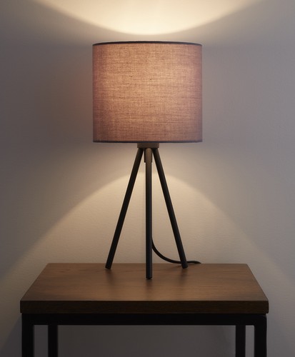 Tripod floor lamp and - and,