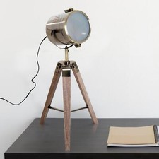 Industrial Tripod Floor Lamp