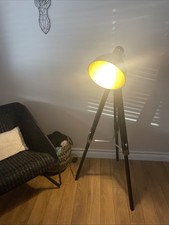 Industrial Tripod Floor Lamp