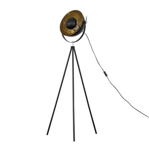Industrial tripod floor lamp - industrial,