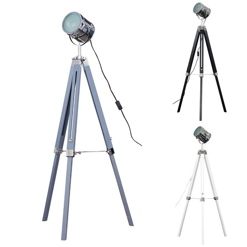 Vintage tripod floor lamp - vintage,