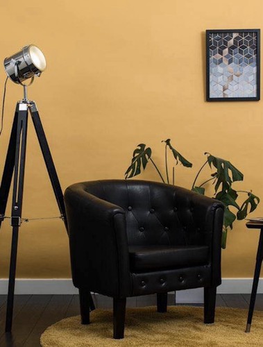 Matte grey and chrome tripod - matte,