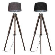 Adjustable Wooden Tripod Floor