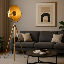 Made.com Industrial Gold