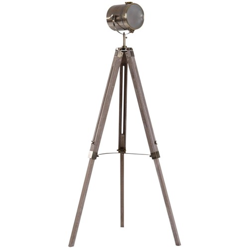 Industrial tripod floor lamp - industrial,