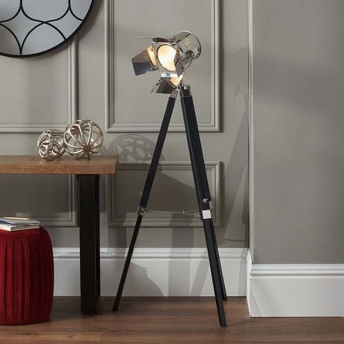 Industrial tripod floor lamp - industrial,